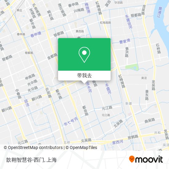 歆翱智慧谷-西门地图