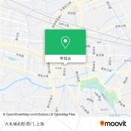 大名城名郡-西门地图
