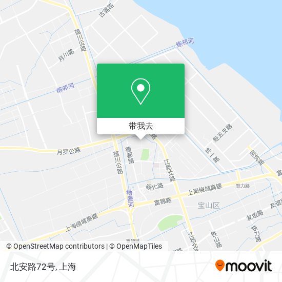 北安路72号地图