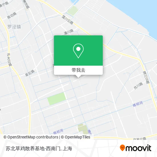 苏北草鸡散养基地-西南门地图