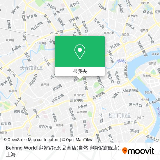 Behring World博物馆纪念品商店(自然博物馆旗舰店)地图