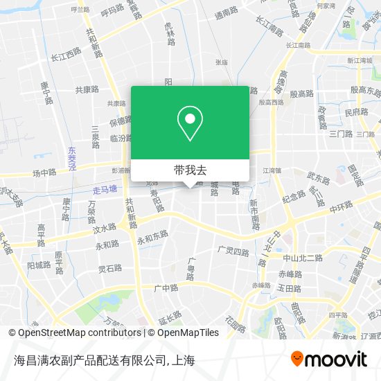 海昌满农副产品配送有限公司地图