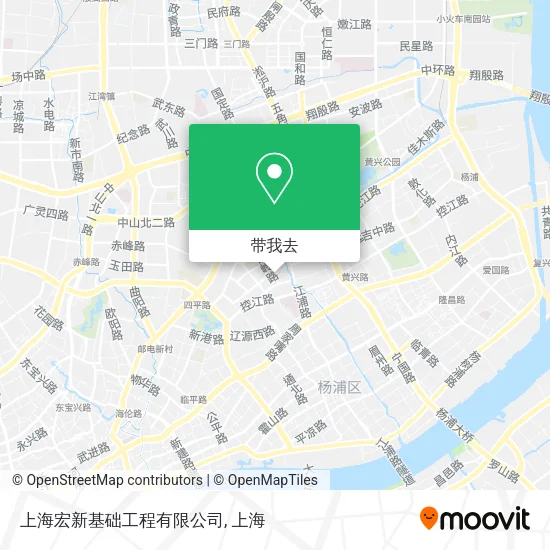 上海宏新基础工程有限公司地图