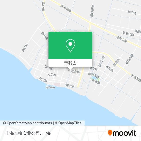 上海长柳实业公司地图