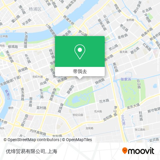 优缔贸易有限公司地图