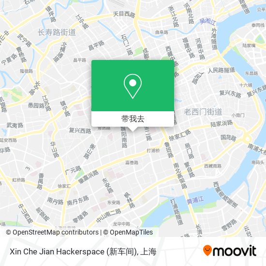 Xin Che Jian Hackerspace (新车间)地图