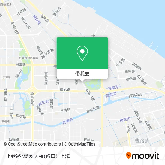 上钦路/杨园大桥(路口)地图