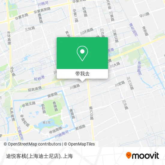途悦客栈(上海迪士尼店)地图