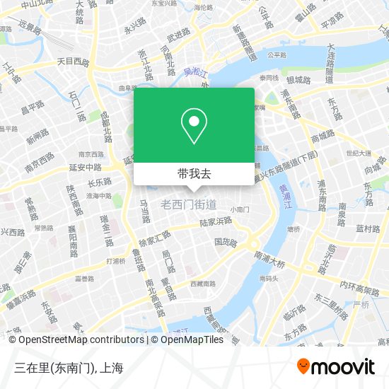 三在里(东南门)地图