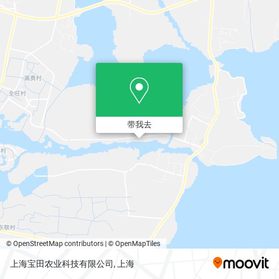 上海宝田农业科技有限公司地图