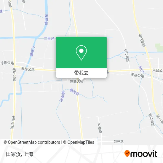 田家浜地图