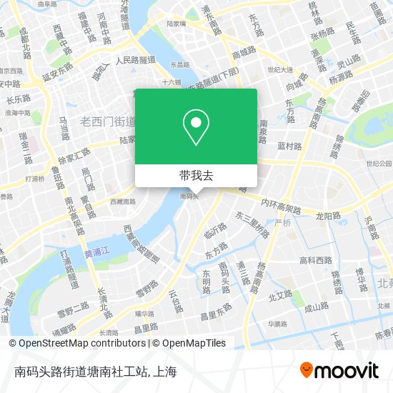 南码头路街道塘南社工站地图