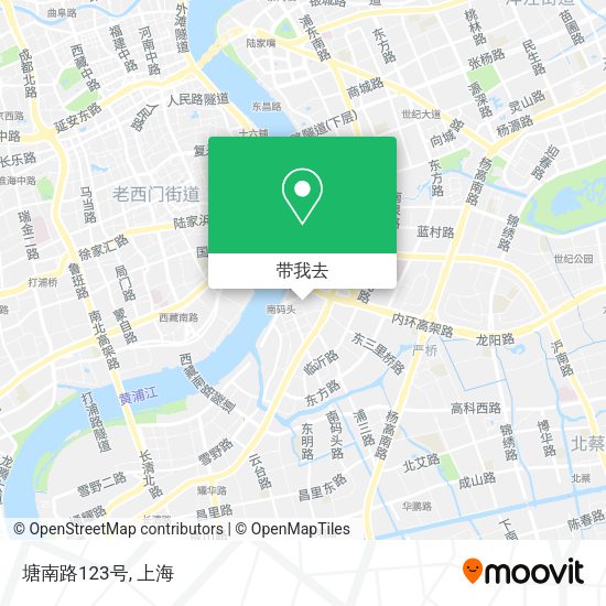 塘南路123号地图