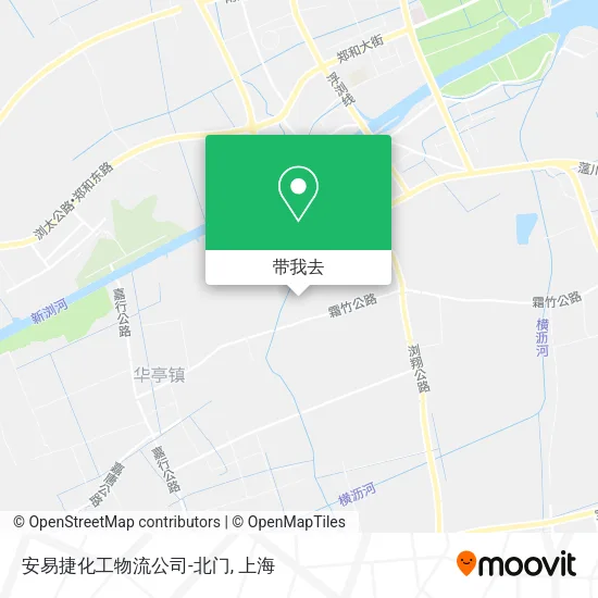安易捷化工物流公司-北门地图