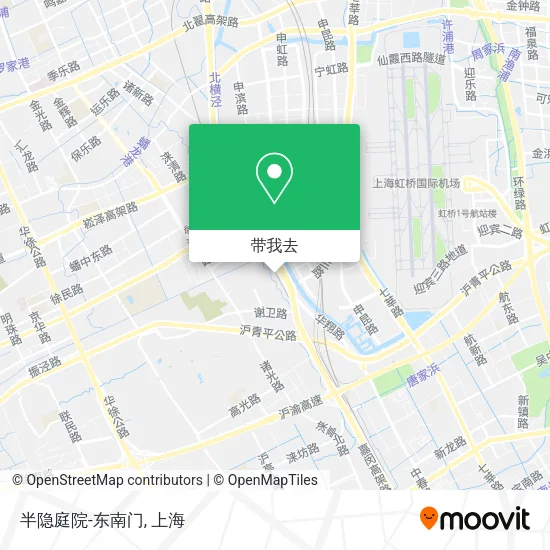 半隐庭院-东南门地图