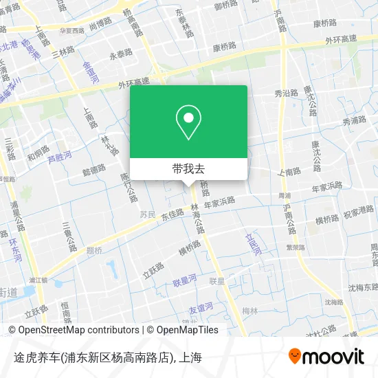 途虎养车(浦东新区杨高南路店)地图