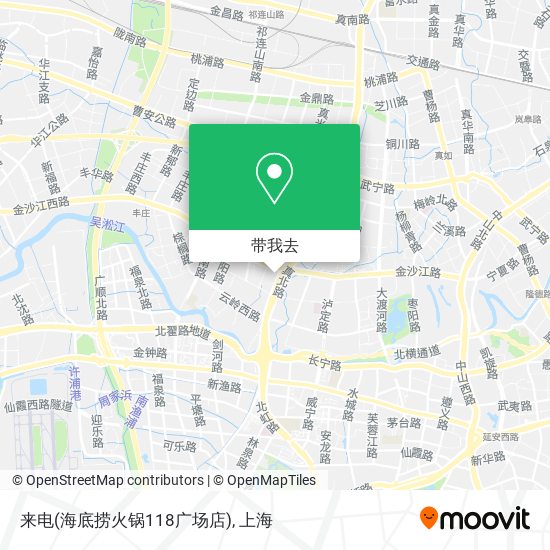 来电(海底捞火锅118广场店)地图