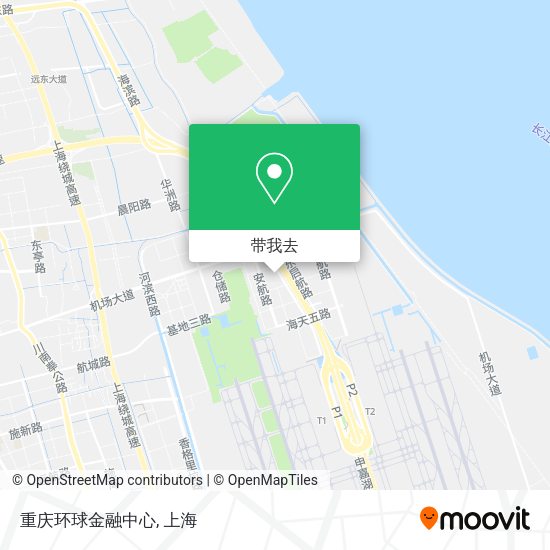 重庆环球金融中心地图