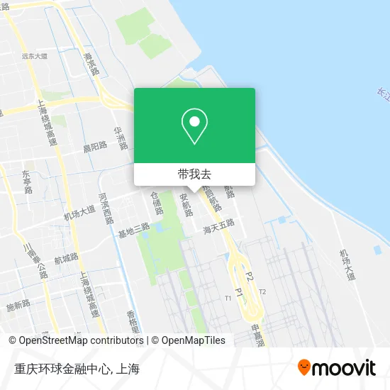 重庆环球金融中心地图