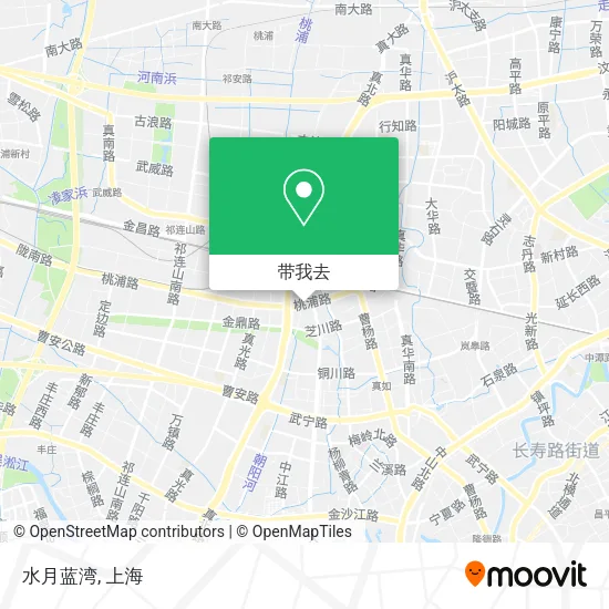 水月蓝湾地图
