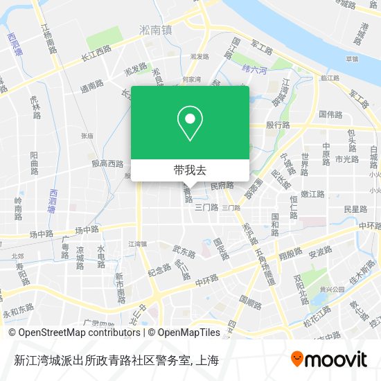 新江湾城派出所政青路社区警务室地图