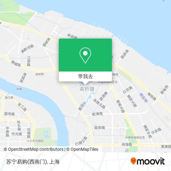 苏宁易购(西南门)地图