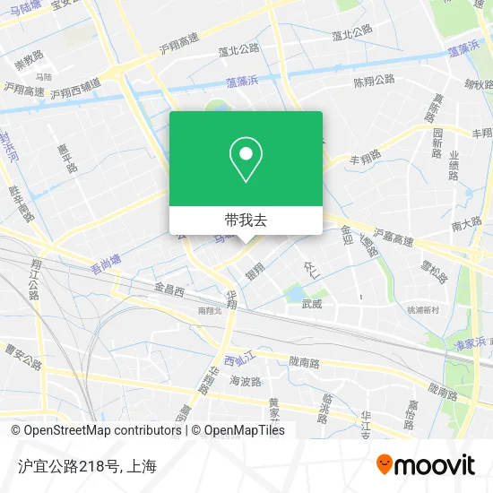 沪宜公路218号地图