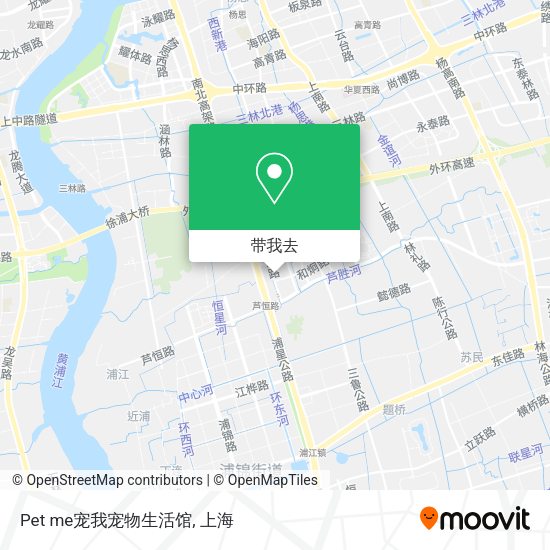 Pet me宠我宠物生活馆地图