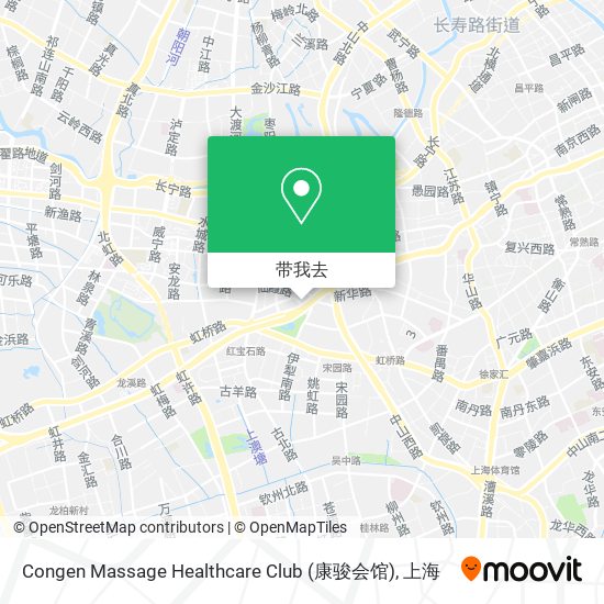 Congen Massage Healthcare Club (康骏会馆)地图