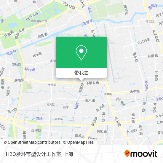 H2O发环节型设计工作室地图