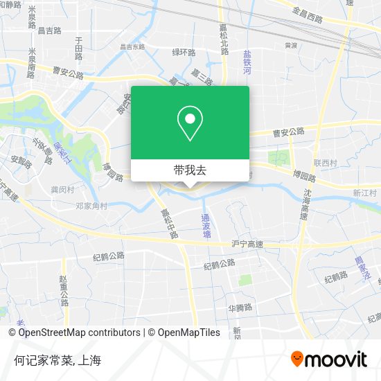 何记家常菜地图