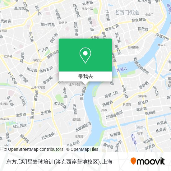东方启明星篮球培训(洛克西岸营地校区)地图