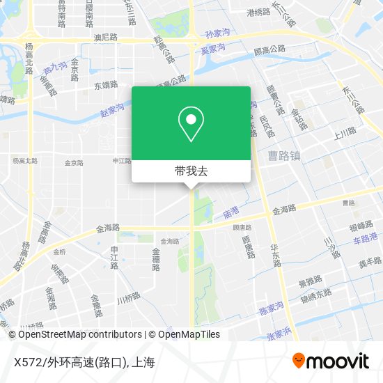 X572/外环高速(路口)地图