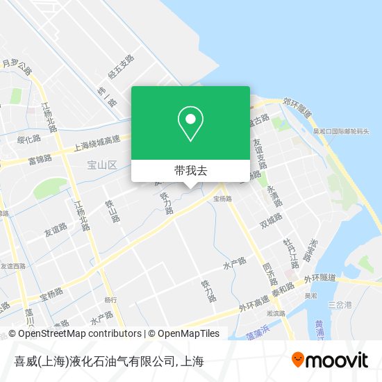喜威(上海)液化石油气有限公司地图