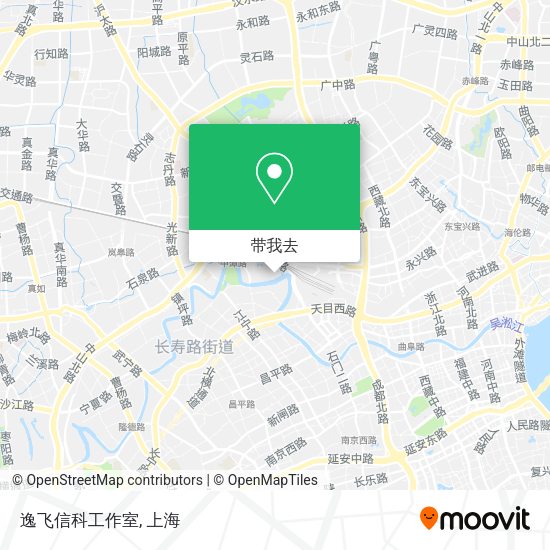 逸飞信科工作室地图