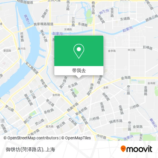 御饼坊(菏泽路店)地图