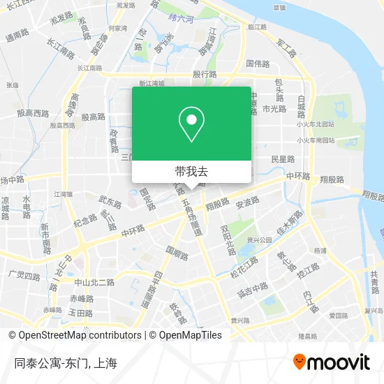 同泰公寓-东门地图