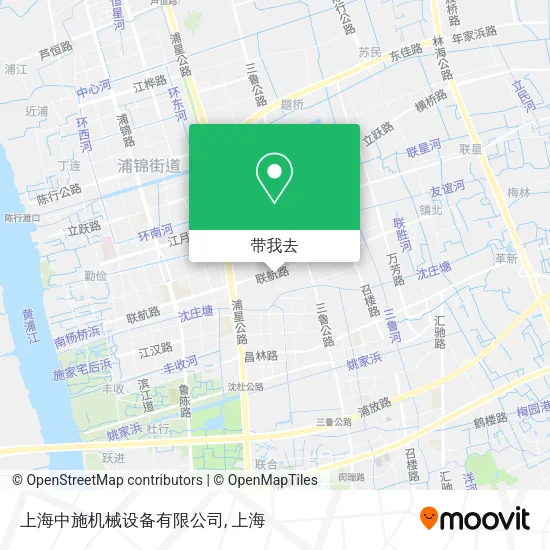 上海中施机械设备有限公司地图