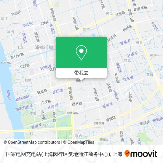 国家电网充电站(上海闵行区复地浦江商务中心)地图