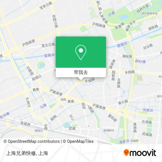 上海兄弟快修地图