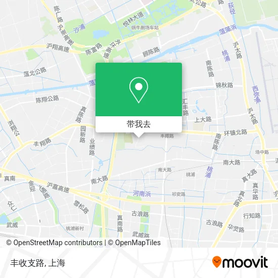 丰收支路地图