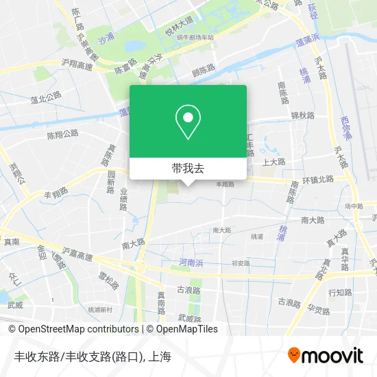 丰收东路/丰收支路(路口)地图