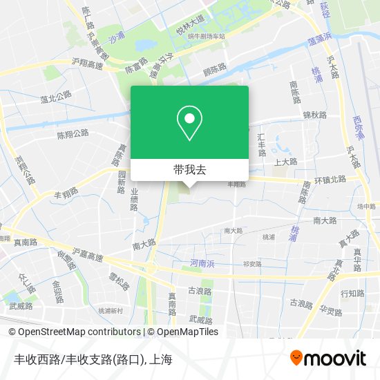 丰收西路/丰收支路(路口)地图