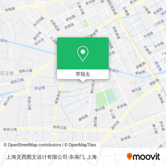 上海灵西图文设计有限公司-东南门地图