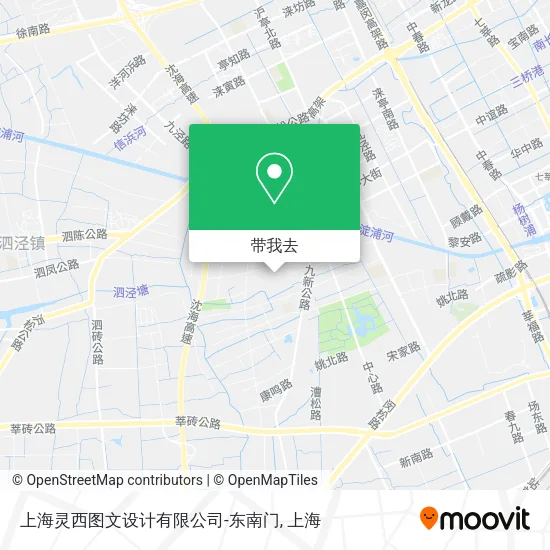 上海灵西图文设计有限公司-东南门地图
