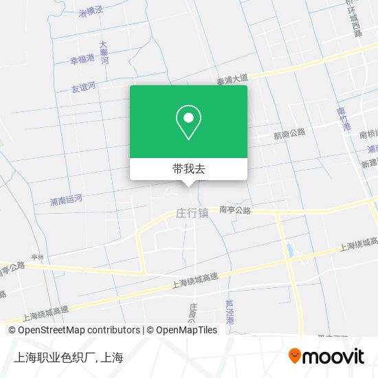 上海职业色织厂地图