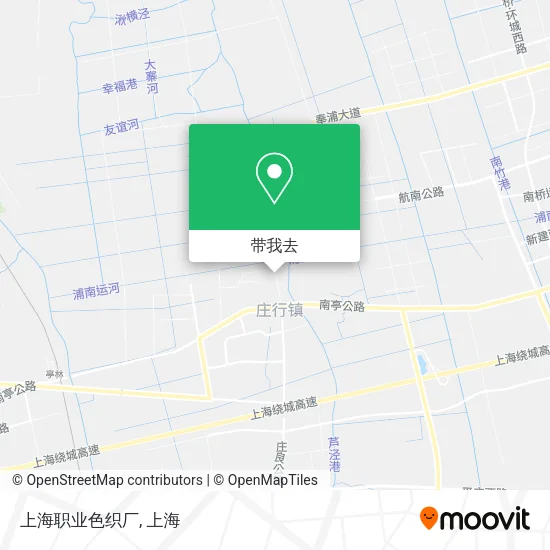 上海职业色织厂地图