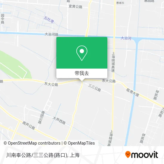 川南奉公路/三三公路(路口)地图
