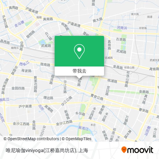 唯尼瑜伽viniyoga(江桥嘉尚坊店)地图