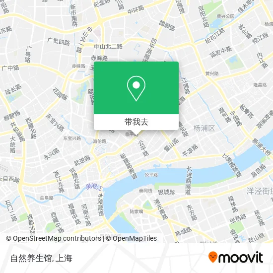 自然养生馆地图